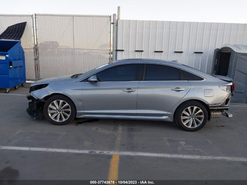 2017 HYUNDAI SONATA SPORT - 5NPE34AF5HH588175