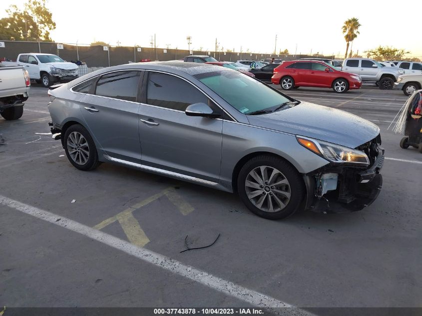 2017 HYUNDAI SONATA SPORT - 5NPE34AF5HH588175