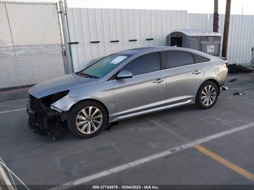 2017 HYUNDAI SONATA SPORT - 5NPE34AF5HH588175