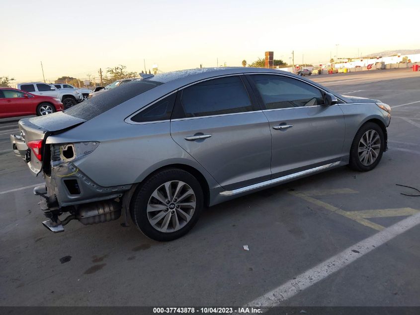 2017 HYUNDAI SONATA SPORT - 5NPE34AF5HH588175