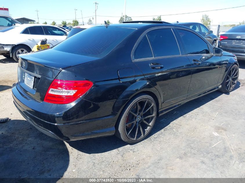 2013 MERCEDES-BENZ C 250 SPORT/LUXURY - WDDGF4HB6DR268729