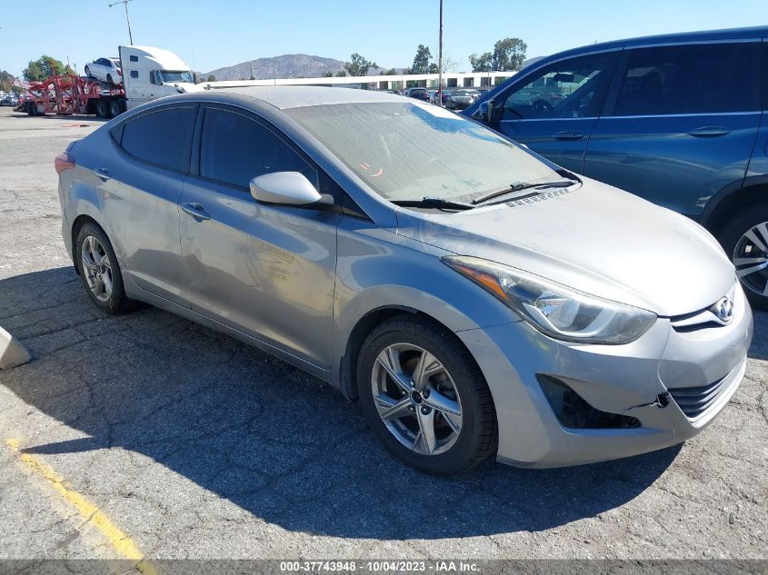 2016 HYUNDAI ELANTRA SE - KMHDH4AEXGU481711