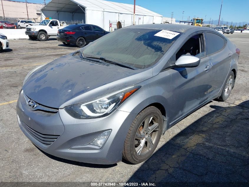 2016 HYUNDAI ELANTRA SE - KMHDH4AEXGU481711