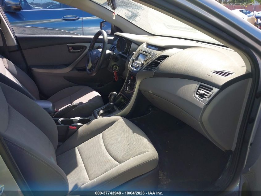 2016 HYUNDAI ELANTRA SE - KMHDH4AEXGU481711