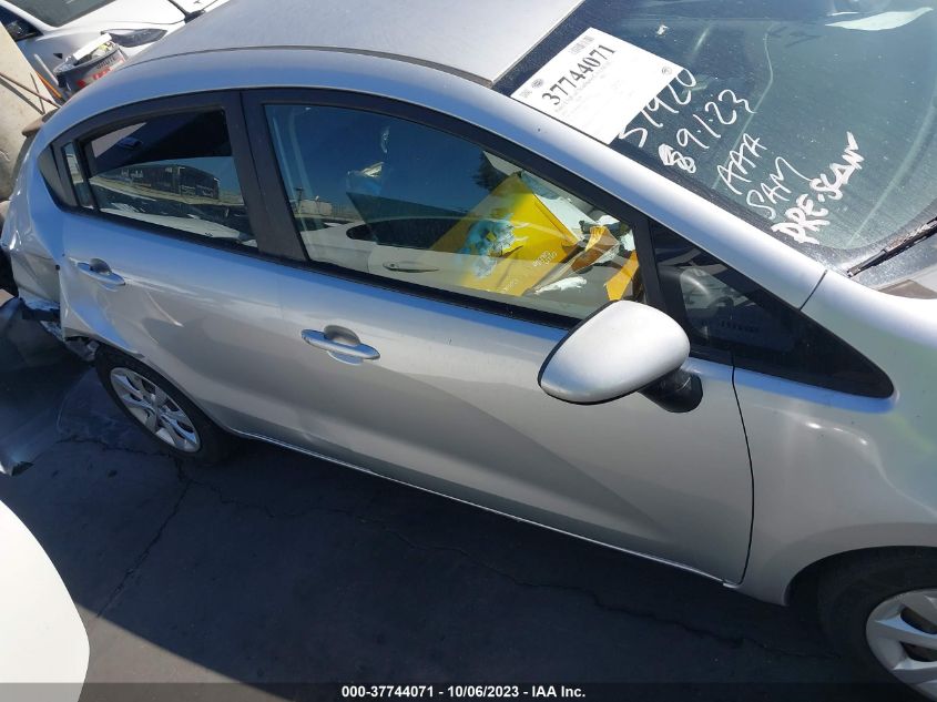 2013 KIA RIO LX - KNADM4A37D6292218