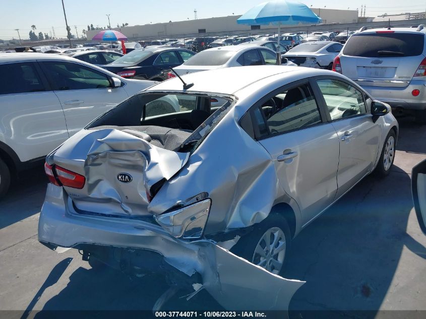 2013 KIA RIO LX - KNADM4A37D6292218