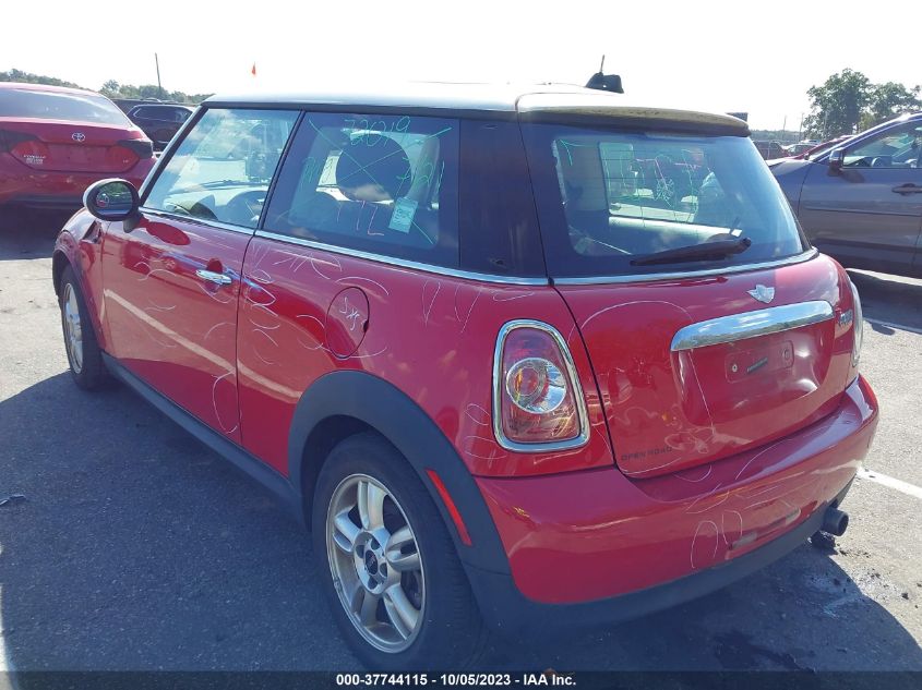 2013 MINI COOPER HARDTOP WMWSU3C57DT690353