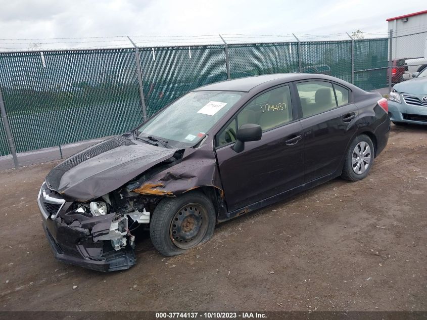 2013 SUBARU IMPREZA SEDAN JF1GJAA61DH027595