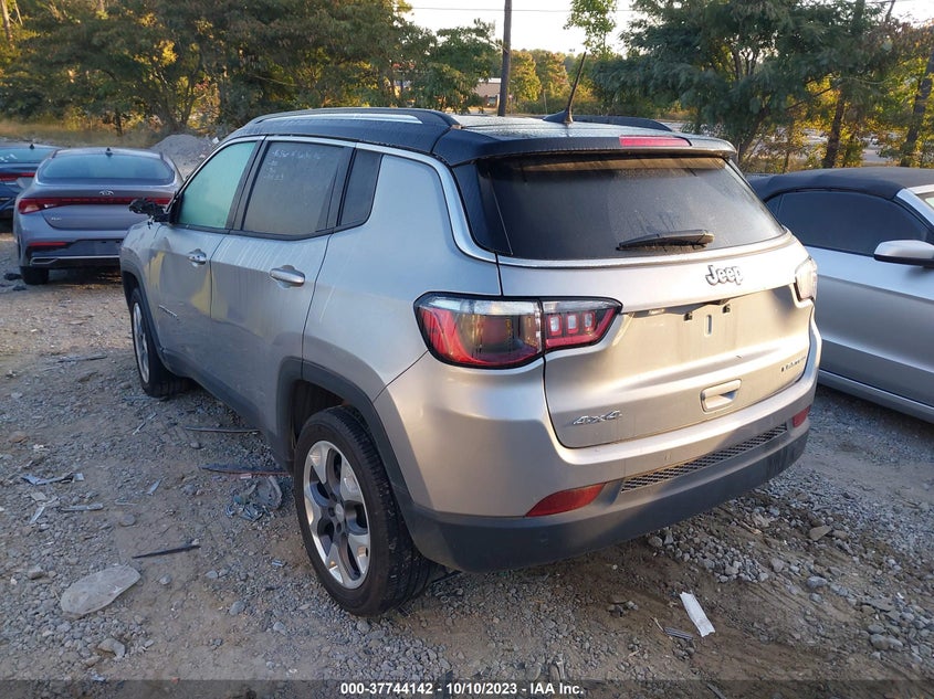 VIN 3C4NJDCB8MT583644 2021 JEEP COMPASS LIMITED