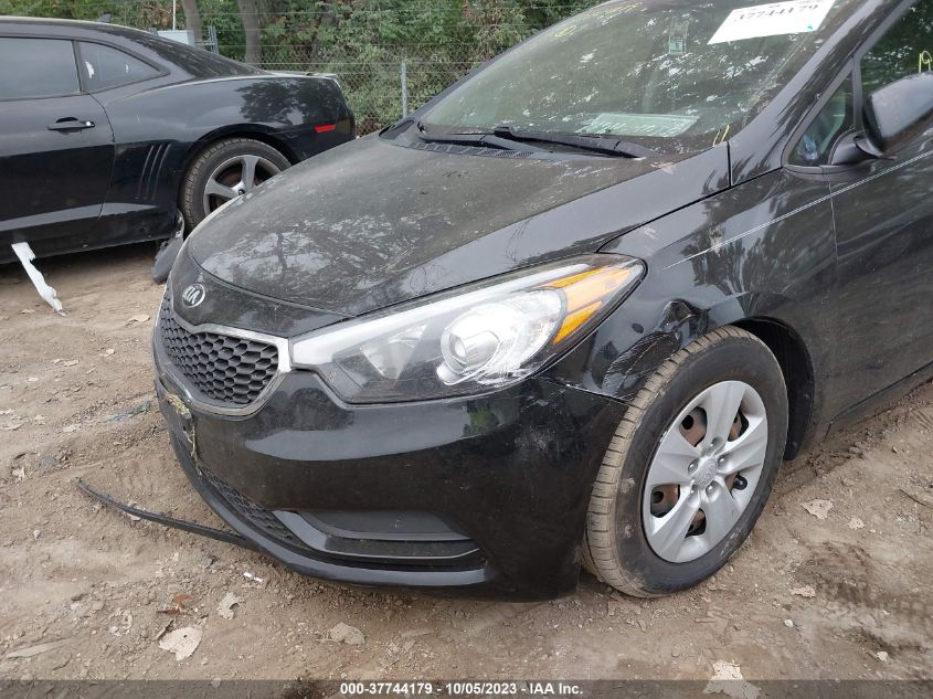 2016 KIA FORTE LX - KNAFK4A68G5573396