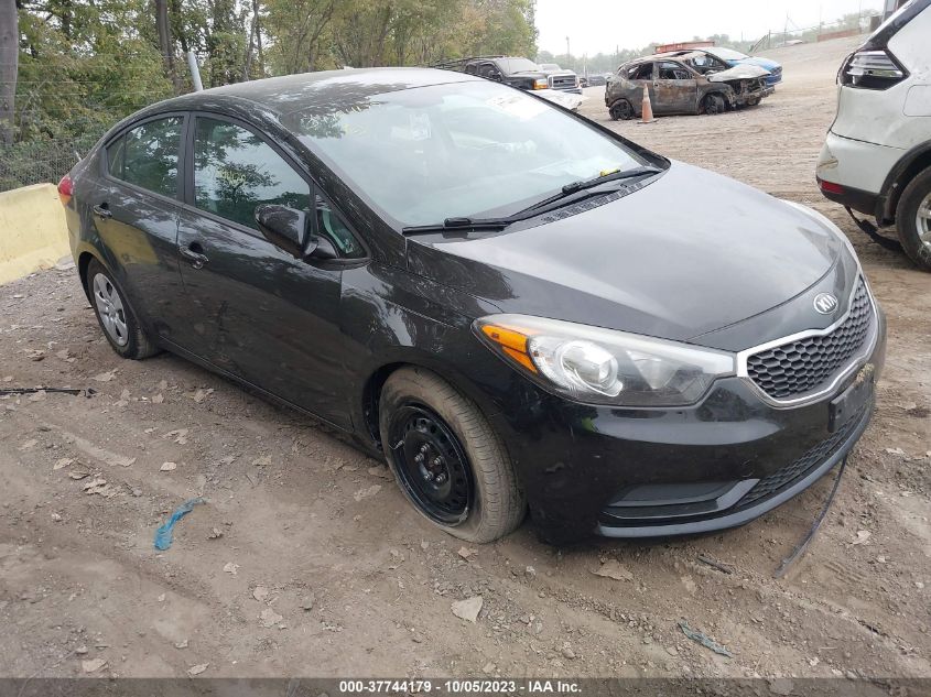 2016 KIA FORTE LX - KNAFK4A68G5573396