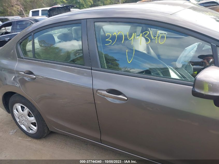 2013 HONDA CIVIC SDN LX - 19XFB2F57DE201376