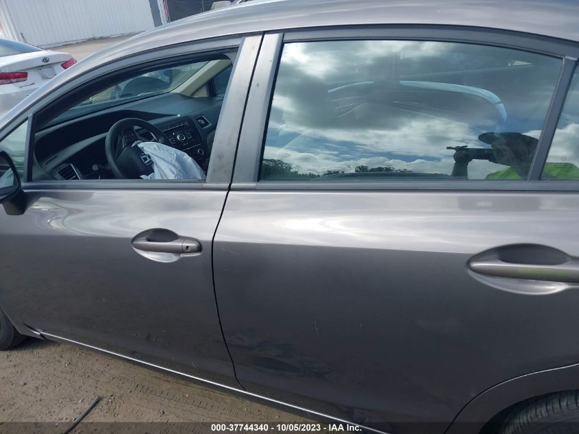 2013 HONDA CIVIC SDN LX - 19XFB2F57DE201376