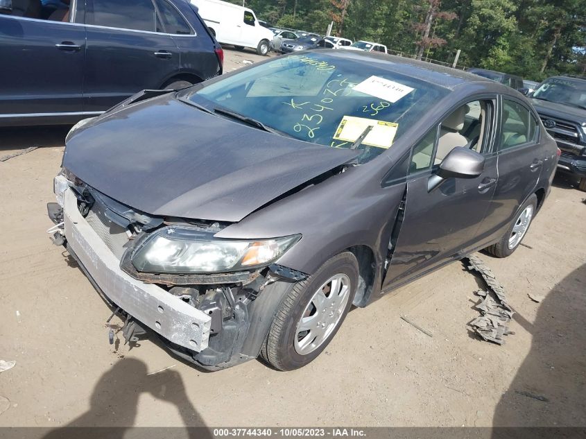 2013 HONDA CIVIC SDN LX - 19XFB2F57DE201376