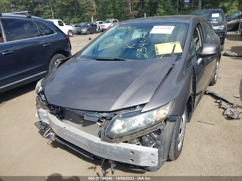 2013 HONDA CIVIC SDN LX - 19XFB2F57DE201376