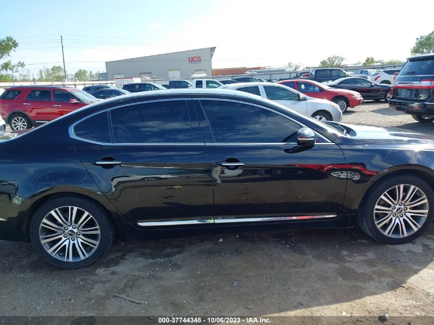 2014 KIA CADENZA PREMIUM KNALN4D76E5167628
