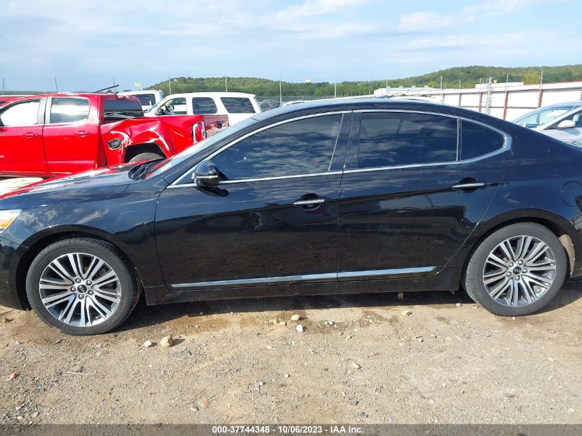 2014 KIA CADENZA PREMIUM KNALN4D76E5167628
