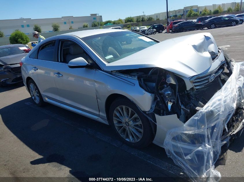 2015 HYUNDAI SONATA 2.4L LIMITED - 5NPE34AF0FH063652