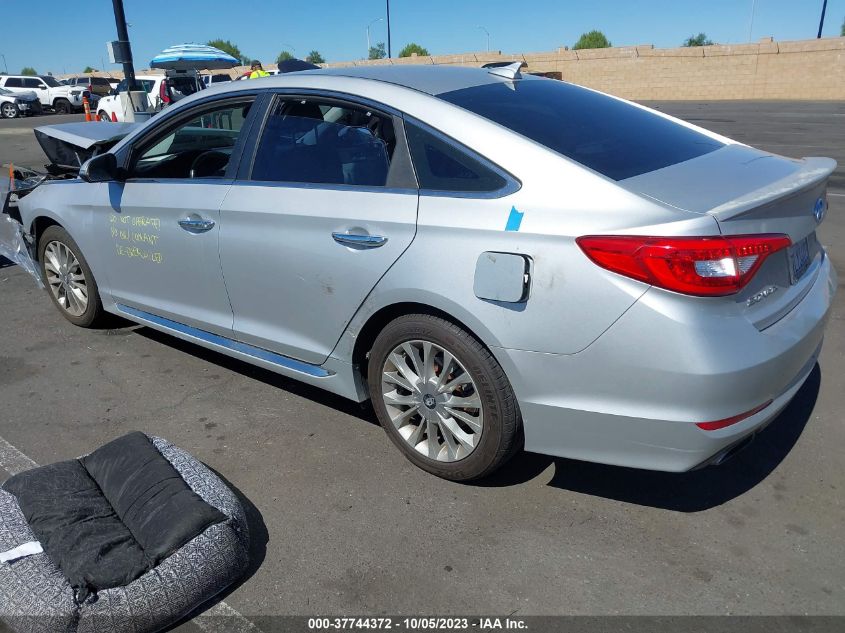 2015 HYUNDAI SONATA 2.4L LIMITED - 5NPE34AF0FH063652