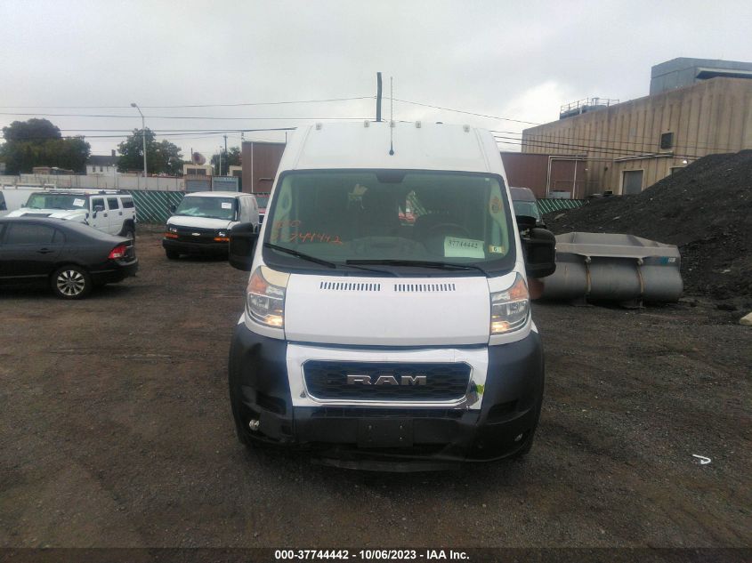 2019 RAM PROMASTER CARGO VAN 3C6TRVDG5KE508490