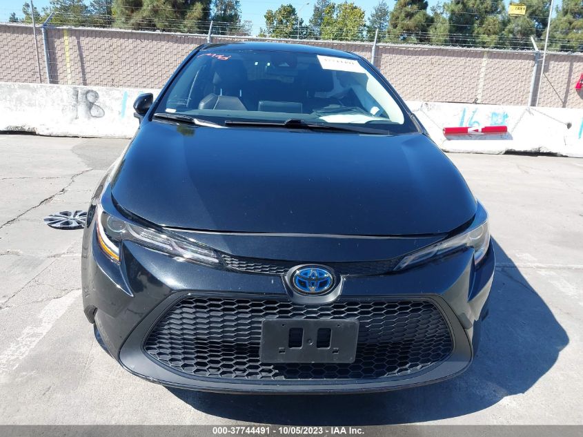 2021 TOYOTA COROLLA HYBRID LE - JTDEAMDE6MJ022715