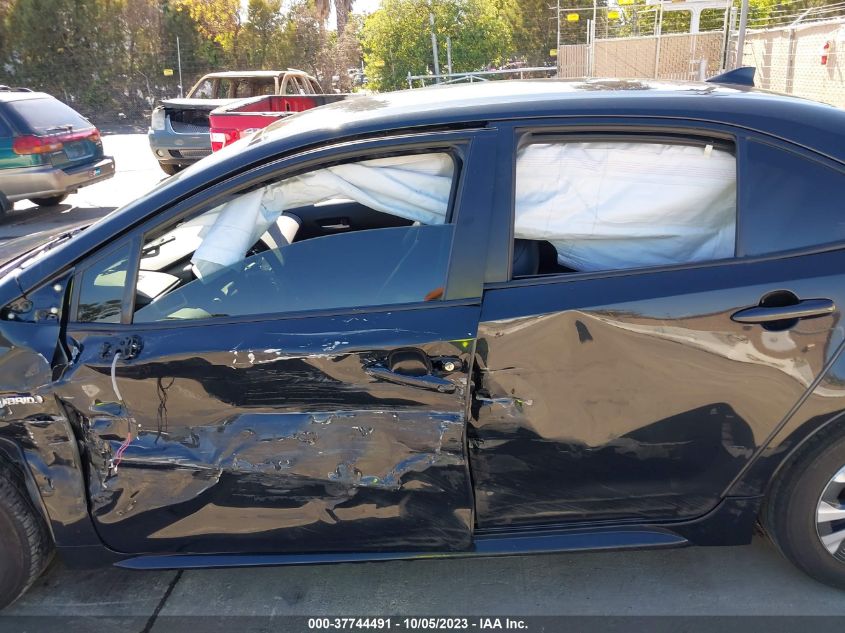 2021 TOYOTA COROLLA HYBRID LE - JTDEAMDE6MJ022715