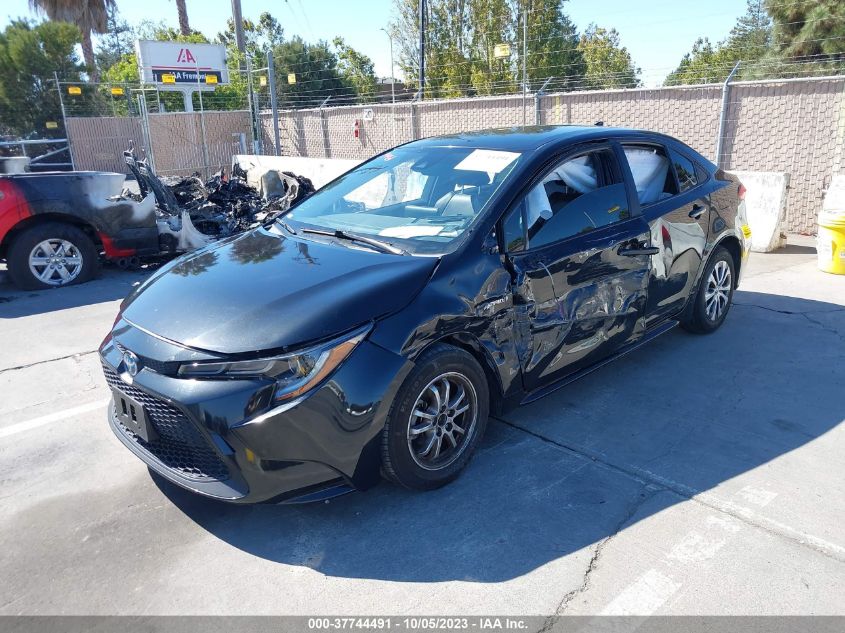 2021 TOYOTA COROLLA HYBRID LE - JTDEAMDE6MJ022715