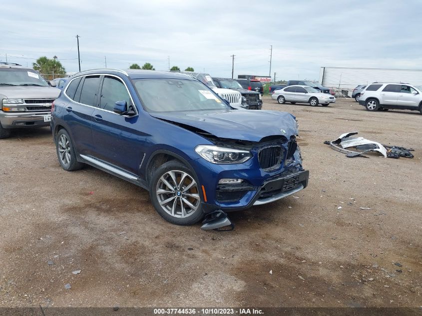 2019 BMW X3 SDRIVE30I - 5UXTR7C51KLF29348