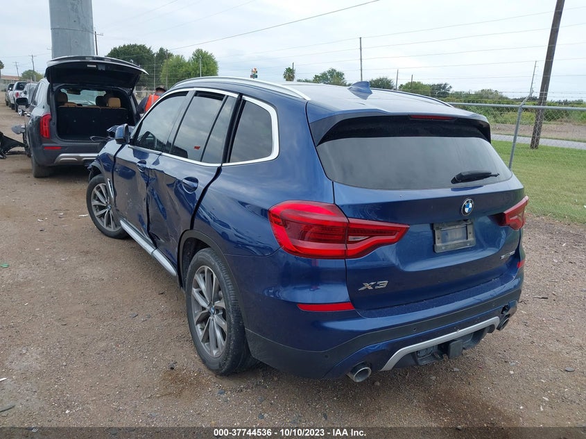 VIN 5UXTR7C51KLF29348 2019 BMW X3 SDRIVE30I