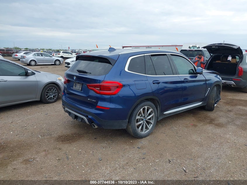 VIN 5UXTR7C51KLF29348 2019 BMW X3 SDRIVE30I