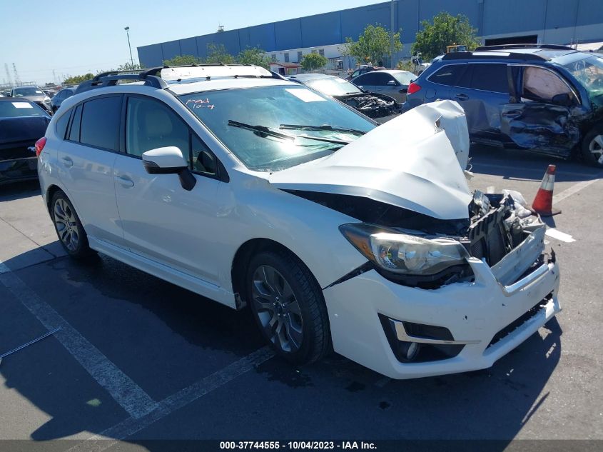 2015 SUBARU IMPREZA WAGON 2.0I SPORT PREMIUM - JF1GPAU69FH208456