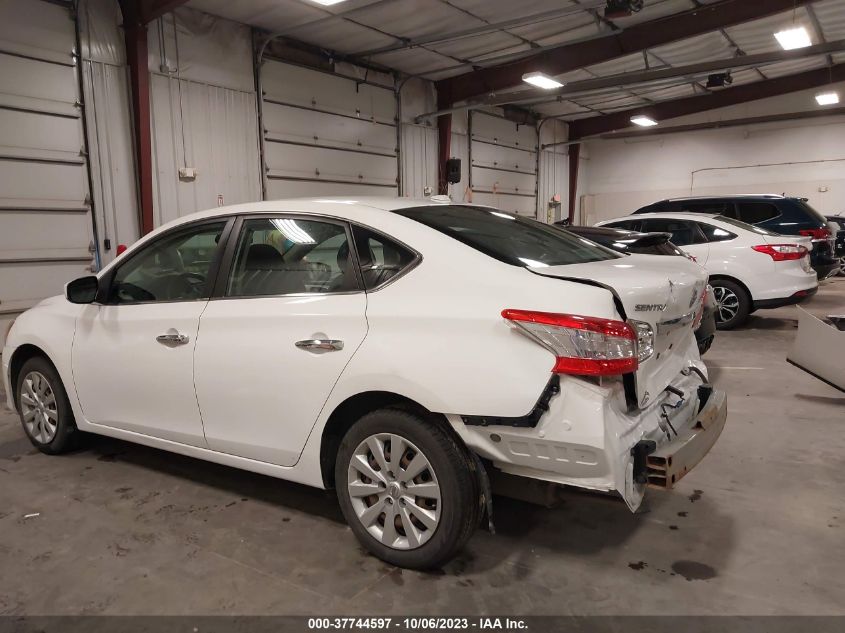 2015 NISSAN SENTRA SR/SL/S/SV/FE+ S - 3N1AB7AP3FL632850