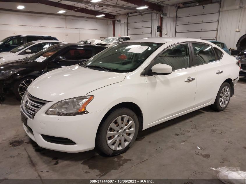 2015 NISSAN SENTRA SR/SL/S/SV/FE+ S - 3N1AB7AP3FL632850