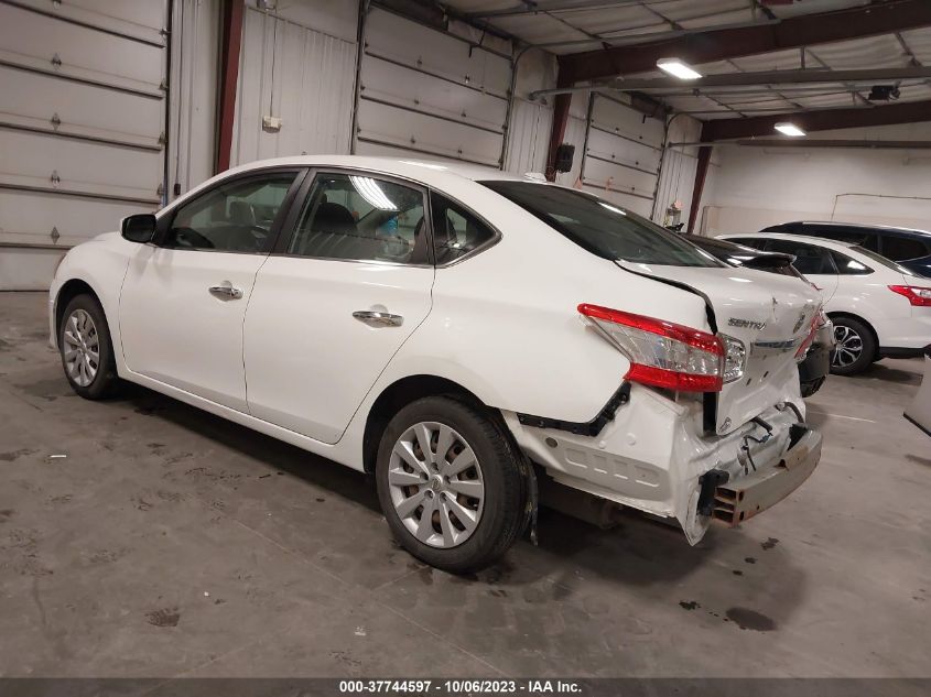 2015 NISSAN SENTRA SR/SL/S/SV/FE+ S - 3N1AB7AP3FL632850