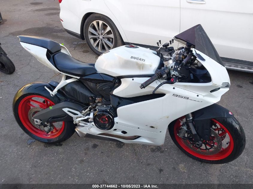 2016 DUCATI SUPERBIKE 959 PANIGALE - ZDM14B1W1GB001216