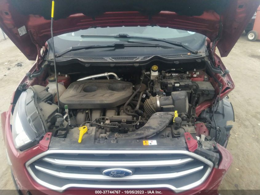 2019 FORD ECOSPORT SE - MAJ6S3GL7KC302057