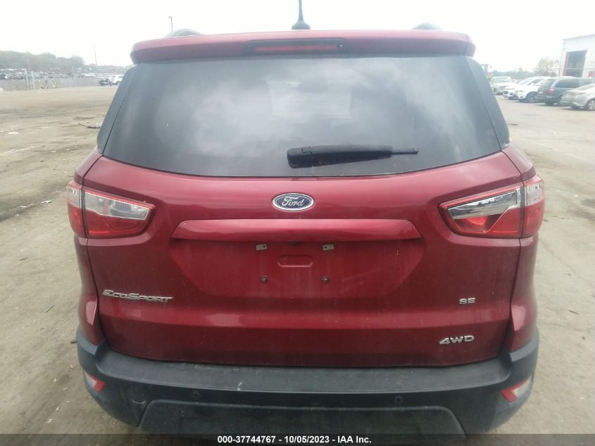 2019 FORD ECOSPORT SE - MAJ6S3GL7KC302057