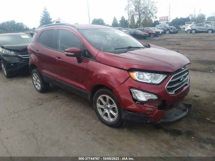2019 FORD ECOSPORT SE - MAJ6S3GL7KC302057