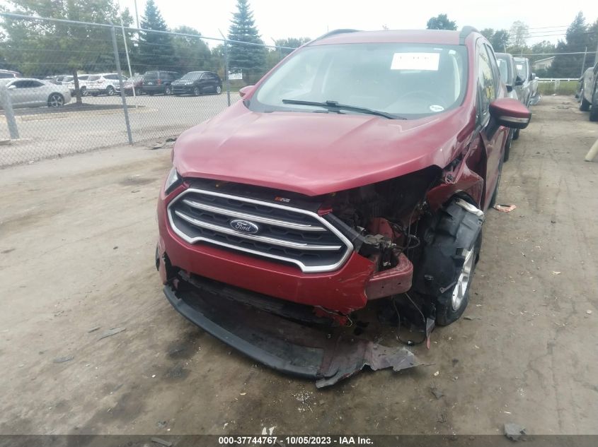 2019 FORD ECOSPORT SE - MAJ6S3GL7KC302057