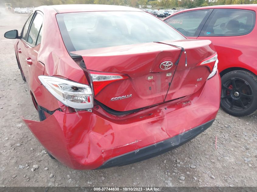 2015 TOYOTA COROLLA L/LE/S/S PLUS/LE PLUS - 5YFBURHE7FP299910