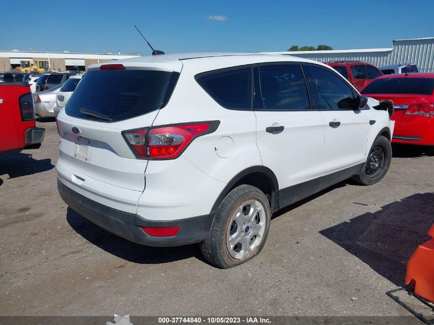 2017 FORD ESCAPE S - 1FMCU0F73HUA27988