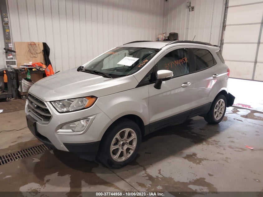VIN MAJ6P1UL2JC169278 2018 FORD ECOSPORT SE