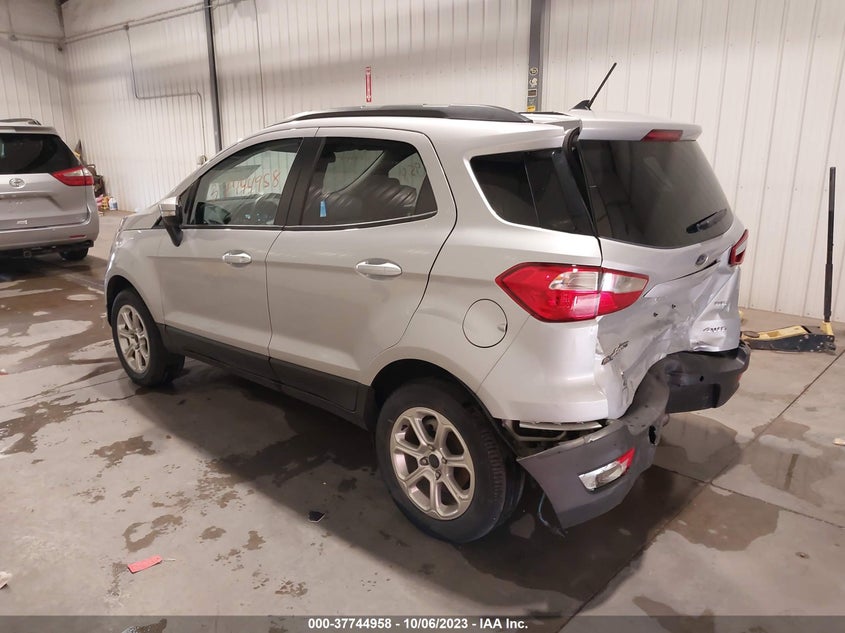 VIN MAJ6P1UL2JC169278 2018 FORD ECOSPORT SE