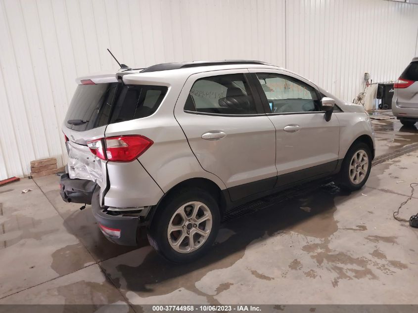 VIN MAJ6P1UL2JC169278 2018 FORD ECOSPORT SE