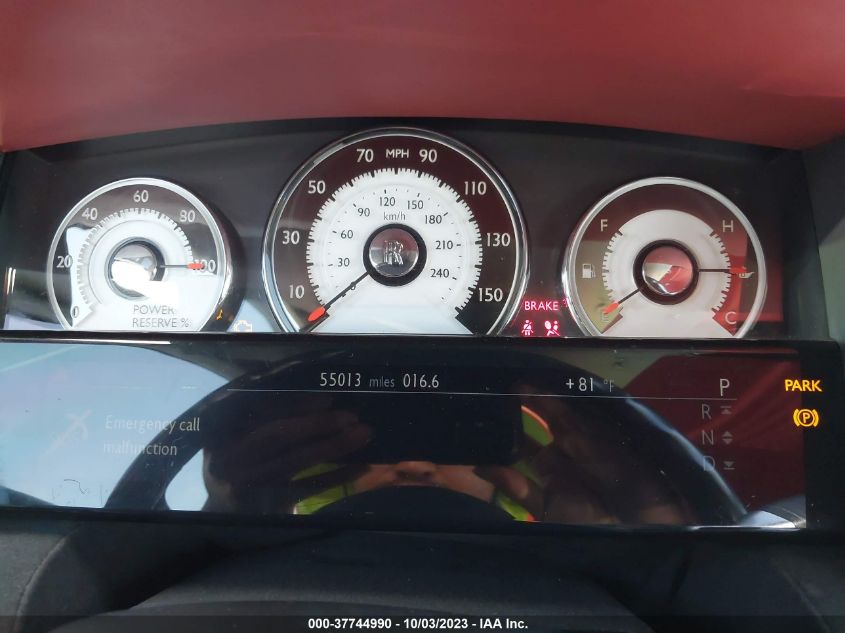 2014 ROLLS-ROYCE WRAITH SCA665C5XEUX84322