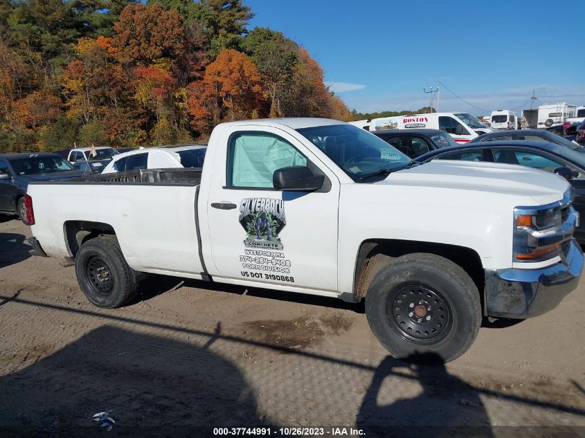 2018 CHEVROLET SILVERADO 1500 WORK TRUCK - 1GCNCNECXJZ906988