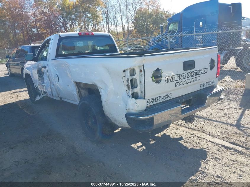 2018 CHEVROLET SILVERADO 1500 WORK TRUCK - 1GCNCNECXJZ906988