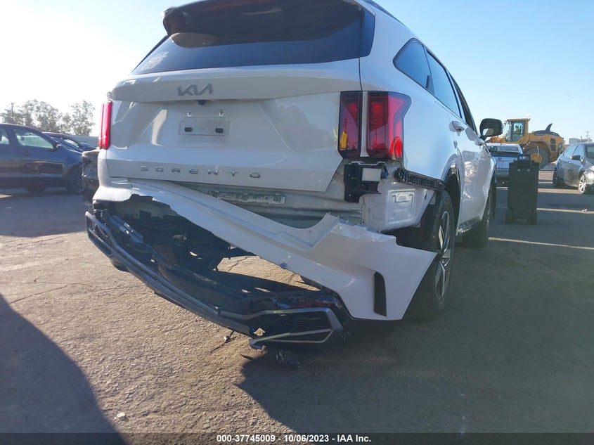VIN 5XYRL4LC2NG094055 2022 KIA SORENTO S
