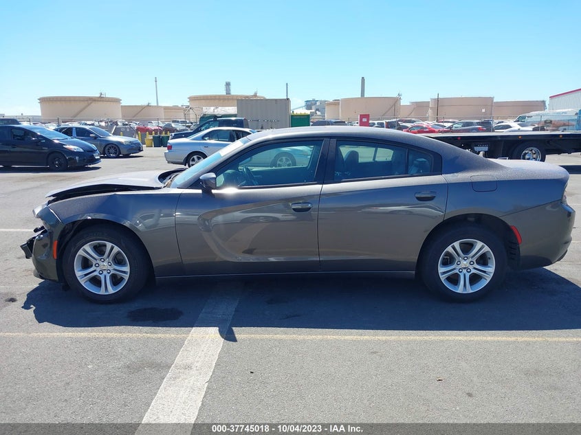 VIN 2C3CDXBG4KH711692 2019 DODGE CHARGER SXT