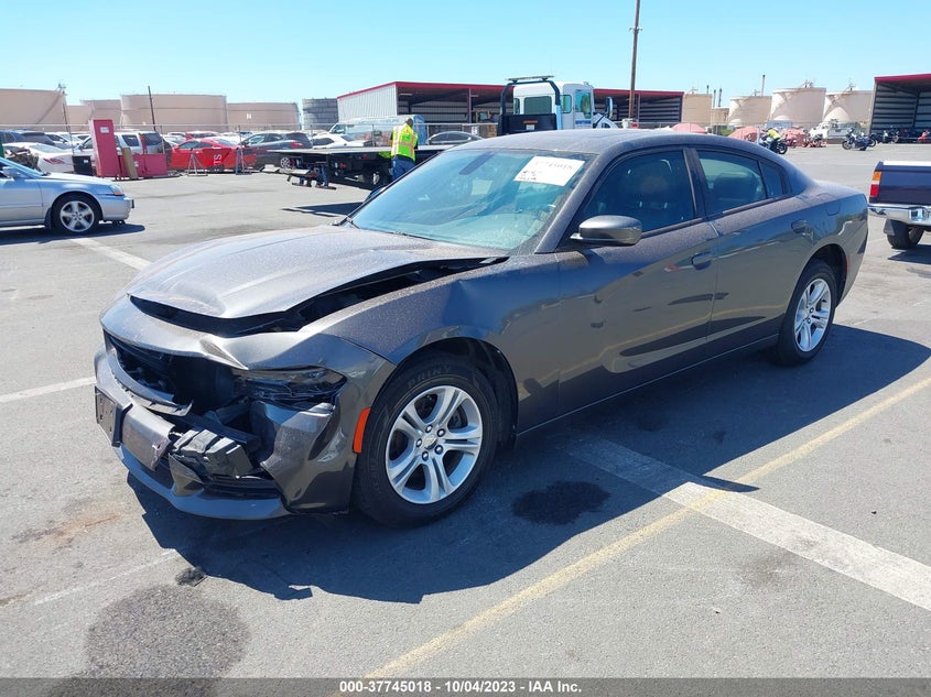 VIN 2C3CDXBG4KH711692 2019 DODGE CHARGER SXT